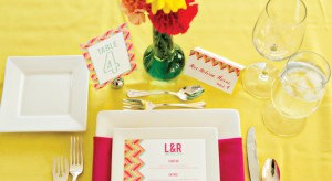 Herringbone-Pattern-Wedding-Table_setting