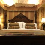 Pillows and Headboard of the bed